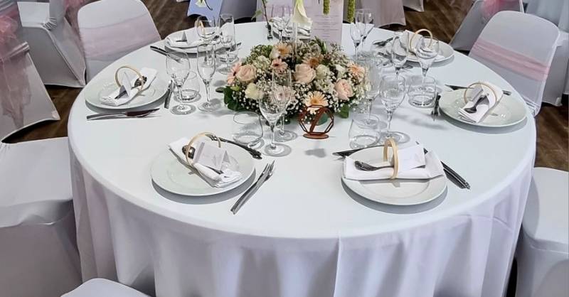 Location matériel de réception, décoration pour mariage à Biscarrosse