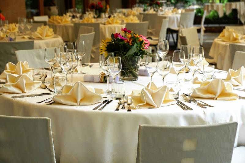 Location de vaisselle pour votre mariage en Gironde et dans les Landes